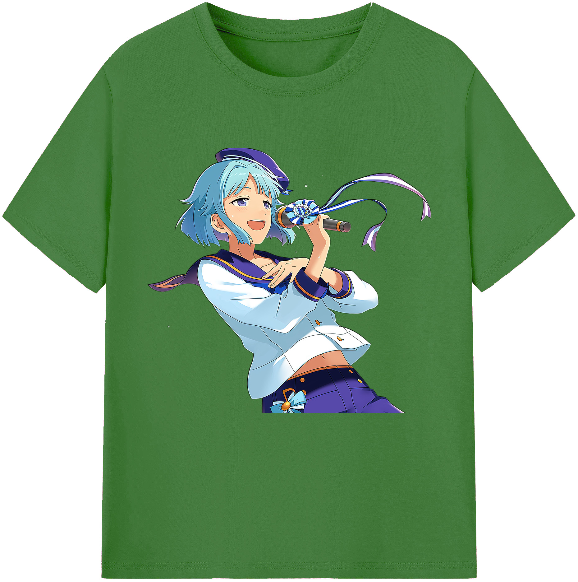 （画像用） あんさんぶるスターズ! Ensemble Stars レディースカジュアルプリントTシャツ（綿100％）